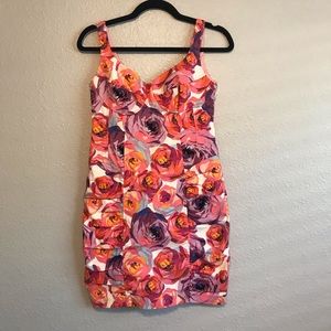 Nanette Lepore Candy Girl Floral Bodycon Dress